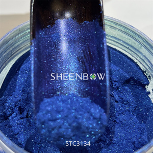 Sheenbow serie STC Glitter ombretto cosmetici ricolorato pigmento scintillante duocromo duodreyeshadadow in polvere - Product Image 6