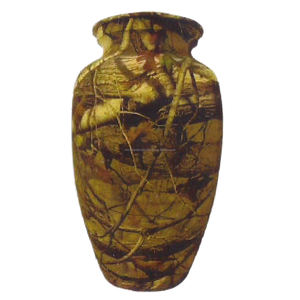 โกศที่ระลึกงานศพสำหรับผู้ใหญ่,ทำจากโลหะผสมมีสไตล์สำหรับขี้เถ้ามนุษย์งานทำมือด้วยทองเหลืองและอลูมิเนียม - Product Image 4