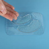 Patchs Hydrogel Transparents Véganes à Marque Blanche, Masque Rafraîchissant Biodégradable pour les Yeux, Soin de la Peau, Usine GMPc