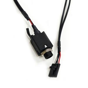 Aangepaste kabelboom met 2,54 mm 4-pins en 6,35 mm vrouwelijke audio-aansluiting voor de audio-industrie - Product Image 3