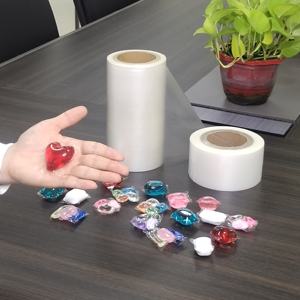 75um ฟิล์มละลายน้ำ pvoh มีความชัดเจนสูง | ฟิล์มบรรจุภัณฑ์ฝักซักผ้า | ละลายเร็ว - Product Image 3