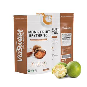 Substitut naturel sucre blanc moine édulcorant fruits poudre brune moine fruit <span class=keywords><strong>érythritol</strong></span> - Product Image 1
