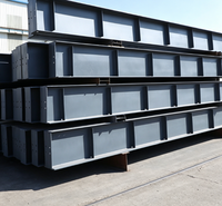 Immeuble préfabriqué multi-étages à grande hauteur avec structure en acier lourd pour complexe d'appartements commerciaux