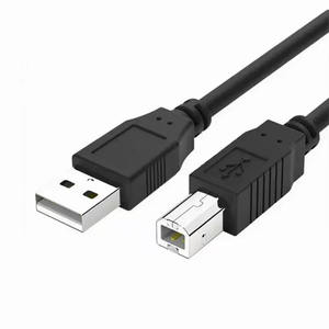 Câble USB 2.0 <span class=keywords><strong>Imprimante</strong></span> vers <span class=keywords><strong>ordinateur</strong></span> Haute vitesse Type A/B Mâle vers Mâle Câble de données et de charge pour scanner Gaine en PVC Tressé - Product Image 1