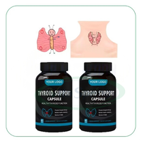 VitaSpring OEM Vitamines naturelles B12 Schisandra Ashwagandha L-tyrosine Supplément en capsule Capsules de soutien pour la thyroïde