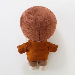 ตุ๊กตาผ้ากำมะหยี่ใยฝ้าย PP และไนลอนสั่งทำจากโรงงาน พร้อมโลโก้และดีไซน์ตามสั่ง สำหรับของขวัญส่งเสริมการขายรูปแบบมาสคอตไอดอลมนุษย์ - Product Image 4