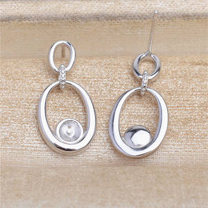 S925 Silver Bamboo Knot <b>Earring</b> Accessory Holder DIY Tassel Ear <b>Hook</b> 8-11 Pig Nose <b>Earrings</b> 5594 Gold Plated 3mm Size - Product Image 4