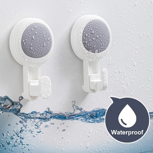 2 pz/set a parete resistente montato a parete gancio appeso bagno cucina <span class=keywords><strong>ganci</strong></span> per appendere a parete <span class=keywords><strong>ventosa</strong></span> <span class=keywords><strong>con</strong></span> <span class=keywords><strong>ganci</strong></span> - Product Image 2