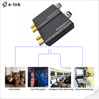 Convertisseur Fibre Optique SDI 12G BIDI 1 canal avant + 1 canal arrière, Émetteur-Récepteur Vidéo Extenseur Fibre Optique SDI 12G