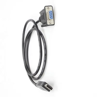 OEM personalizado 1,2 m CH340 FTDI RS232 DB9 hembra a USB 2,0 macho UART TTL Cable serie para comunicación de datos industriales