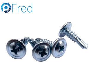 Petite vis à tête bombée bleue zinguée ST4.2 pour l'exploitation minière acier traitement de l'eau poli - Product Image 3