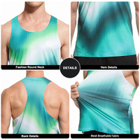 Camiseta Deportiva sin Mangas para Hombre, Ajuste Perfecto, Ultraligera, de Secado Rápido, para Maratón, Entrenamiento y Running