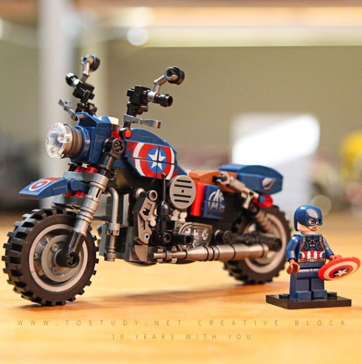 Wholesale cheap high quality adult children's puzzle toy motorcycle locomotive model children's puzzle assembly toy boy gift