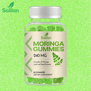 Oem Hữu Cơ <span class=keywords><strong>Moringa</strong></span> oleifera lá chiết xuất Gummies 1000mg miễn dịch hỗ trợ & sự trao đổi chất bổ sung cho người lớn - Product Image 1