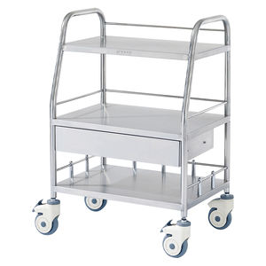 हैओहान 2025 नए 304 201 स्टेनलेस स्टील असेंबल मेडिसिन कार्ट मेडिकल ट्रॉली गाड़ी - Product Image 1