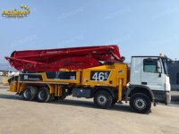 Harga Pabrik Pompa Beton Portabel Putzmeister 46 Meter Terlaris Harga Putzmeister 46m