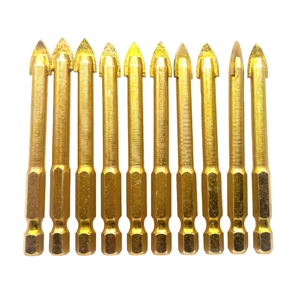 Brocas para Vidrio de Alta Calidad Apextech Apt-24 con Punta de Carburo, 35 mm de Longitud Total, para Vidrio y Azulejos de Cerámica - Product Image 1