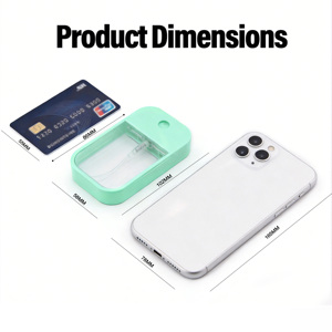 45Ml PETG Card Pump <b>Spray</b> Bottle Portable Refillable Sprayer for Perfume, Alcohol & Mosquito Repellent - Product Image 4
