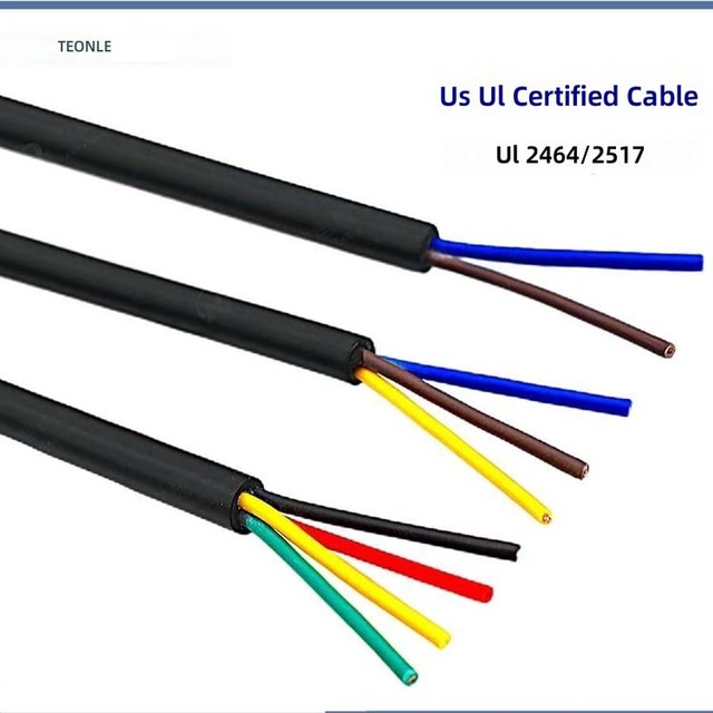 Durable Shielded Hook-Up Wire, UL2517 2 * 24AWG Tinned Copper PVC Jacket for Electronic Device Internal Wiring