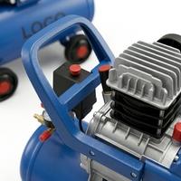 Compresseur d'air à piston à entraînement direct Compair 3HP haute performance, réservoir de 50L, version mini