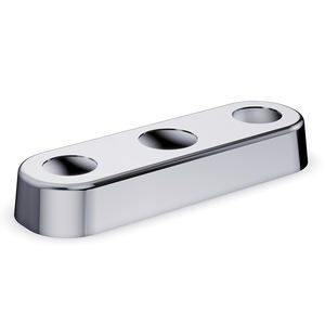 Robinet de lavabo de salle de bain à double poignée de 4 pouces pour mélange chaud et froid - Product Image 4