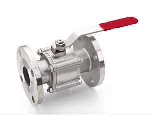 Bola de Acero Inoxidable de la Mejor Calidad, Diseño de Tres Piezas, Operada Manualmente con Palanca, Extremo con Brida, OEM Personalizable para la Industria Farmacéutica - Product Image 2