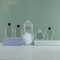 Flacon de parfum vide en plastique PETG personnalisé, 45 ml, 50 ml, mini, petit, transparent, diffuseur d'huile aromatique pour voiture