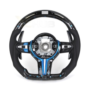 <span class=keywords><strong>Volant</strong></span> en carbone forgé <span class=keywords><strong>M</strong></span> Performance avec écran LED pour BMW F10 <span class=keywords><strong>F20</strong></span> F30 F31 F32 F36 M3 F80 M4 F82 M2 F87 X5 E70 E90 E92 - Product Image 1