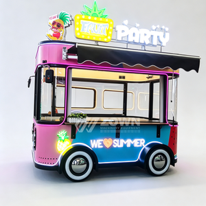 Custom <b>Electric</b> Mobile Fast Food Truck <b>BBQ</b> Fast Food Truck Mobile Pizza Vending Food Cart - Product Image 1