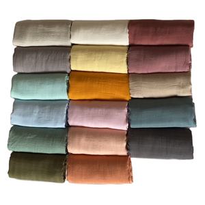 Cotone organico di bambù bambino 120x120cm neonato avvolge coperta mussola Swaddle <span class=keywords><strong>Wrap</strong></span> - Product Image 2