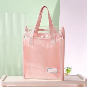 Bolsa de Archivo Transparente de PVC Reciclable al por Mayor, Impermeable, para Viajes, Portadocumentos A4, Carpeta Organizadora para Estudiantes y Oficina - Product Image 5