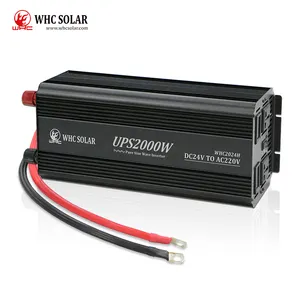 Diskon Besar Inverter Gelombang Sinus Murni 2000W 2500W 3000W Inverter Surya dengan Fungsi UPS