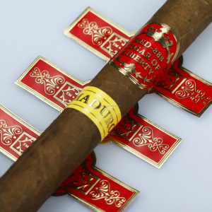 High Quality Custom <b>Logo</b> Self-Adhesive Waterproof BOPP <b>Sticker</b> Roll Cigar Bands with Paper Material - Product Image 3