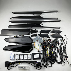 Per <span class=keywords><strong>Porsche</strong></span> <span class=keywords><strong>Macan</strong></span> 2014-2025 Luci a LED 64 Colori Kit Luce Ambiente Auto Pannello Porta Illuminato Illuminazione Decorativa d'Atmosfera - Product Image 1