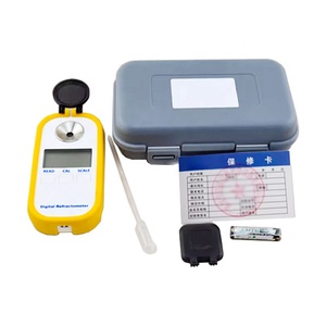 เครื่องวัดความเข้มข้นแบบพกพา DR107 เครื่องวัดค่าการหักเหของแสงแบบปริซึม เครื่องวิเคราะห์ความหวาน เครื่องวัดความเข้มข้นของน้ำยาหล่อเย็น - Product Image 4