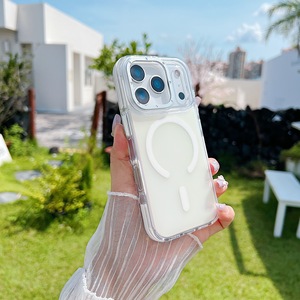 เคสโทรศัพท์กันกระแทกแม่เหล็กแรงสูง เปลี่ยนสีได้ สำหรับ Apple iPhone 12 13 14 15 16 Pro Max 17 Air และ Samsung Xiao Mi - Product Image 4