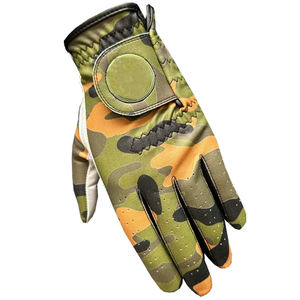 Guante de Golf Personalizado con Logotipo, de Cuero Cabretta Premium, Impermeable, para Hombre y Mujer, Transpirable, con Cierre de Velcro, para Mano Izquierda - Product Image 2