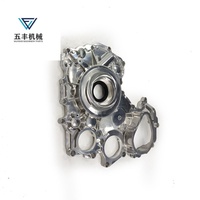 Pièces de machines de construction 8-97945261-2 Engrenage de distribution en aluminium argenté pour couvercle d'assemblage pour moteur d'excavatrice 4JJ1-2