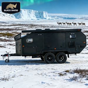 Caravana Moderna de Doble Eje con Suspensión Independiente, Ligera, Todoterreno, con Techo Elevable, Remolque de Viaje a <span class=keywords><strong>Precio</strong></span> Económico en Venta - Product Image 1