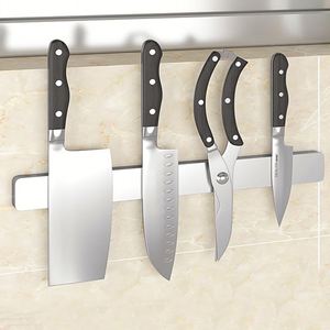 Portacuchillos Magnético de Acero Inoxidable, Barra Magnética para Cuchillos, Organizador de Utensilios de Cocina, Soporte Magnético de Pared para Cuchillos - Product Image 5