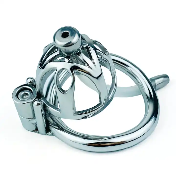 Small Stainless Steel Chastity Cage,Cock Cage,Penis Rings,Male Chastity  Device With Catheter,Cock Rings