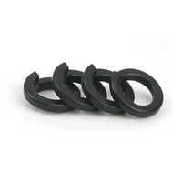 M2 M4 Gal Steel Yellow Blue White Zinc Plating Black Oxide Heavy Normal Light Type Single Coil Split Lock Spring Washer DIN127