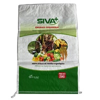 Sac tissé en PP réutilisable et robuste, impression couleur personnalisée, sac agricole pour riz, céréales, poudre en vrac