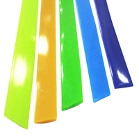 Sangle plate en PVC souple et imperméable 12x1mm 2024 – Sangle durable pour accessoires de chaussures, décorations de pantoufles, cordons – CG-PS063 (Sacs/Maison)