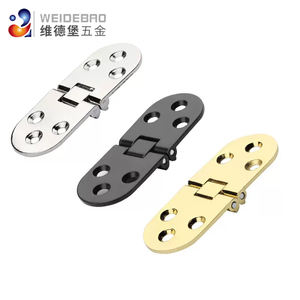 Charnière de porte de <span class=keywords><strong>table</strong></span> pliante moderne en acier inoxydable Charnière de meubles en alliage de zinc à rabat pivotant à 110 degrés Meubles de 35mm - Product Image 5