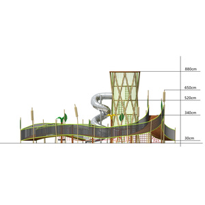 Kids Jungle Gym Juegos de juego Personaje Jumping Boun Comercial Playground-Kids Indoor Playgrounds-Indoor Playground Slide - Product Image 6