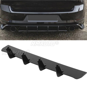 Difusor de Parachoques Trasero para Volkswagen Golf 7/7.5 GTI TCR, Estilo Deportivo, Negro Brillante, Accesorios para Automóviles - Product Image 6