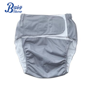 Babyshow XXL/XL Taille Coton <span class=keywords><strong>Adulte</strong></span> Incontinence Sous-Vêtements Réglables et Lavables Couches Lavables <span class=keywords><strong>pour</strong></span> Personnes Handicapées - Product Image 1