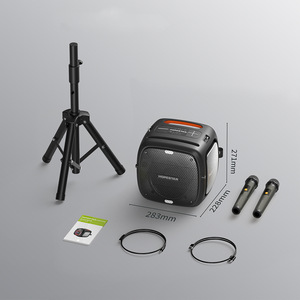 <span class=keywords><strong>2025</strong></span> partybox chuyên nghiệp 80W RGB USB không dây cho bluetooth Loa di động không thấm nước stereo surround loa siêu trầm cho ngoài trời - Product Image 3