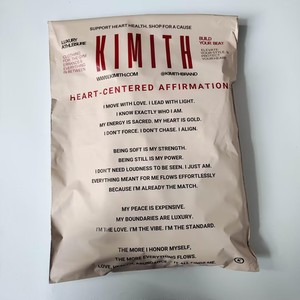 Biodegradable Custom Logo Matte Peach Poly Mailer Plastic Shipping Bag Clothing Online Shop Packaging Courier Mailing Bags - Product Image 2